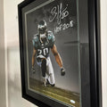 Brian Dawkins Signed Eagles 16x20 Framed Photo