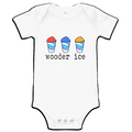 Philly Wooder Ice Baby Onesie Water Ice Stretch Cotton Onesie
