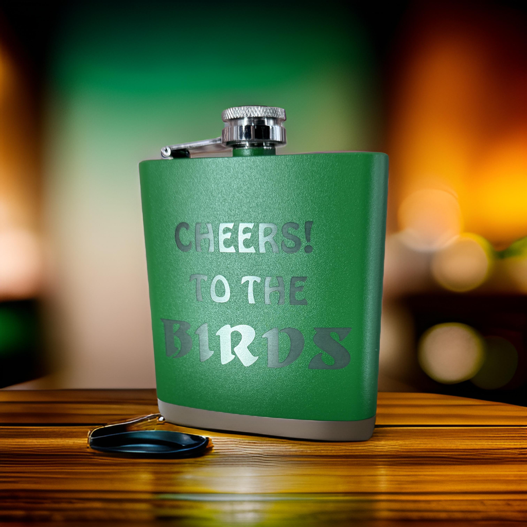 Birds Stainless Steel Flask