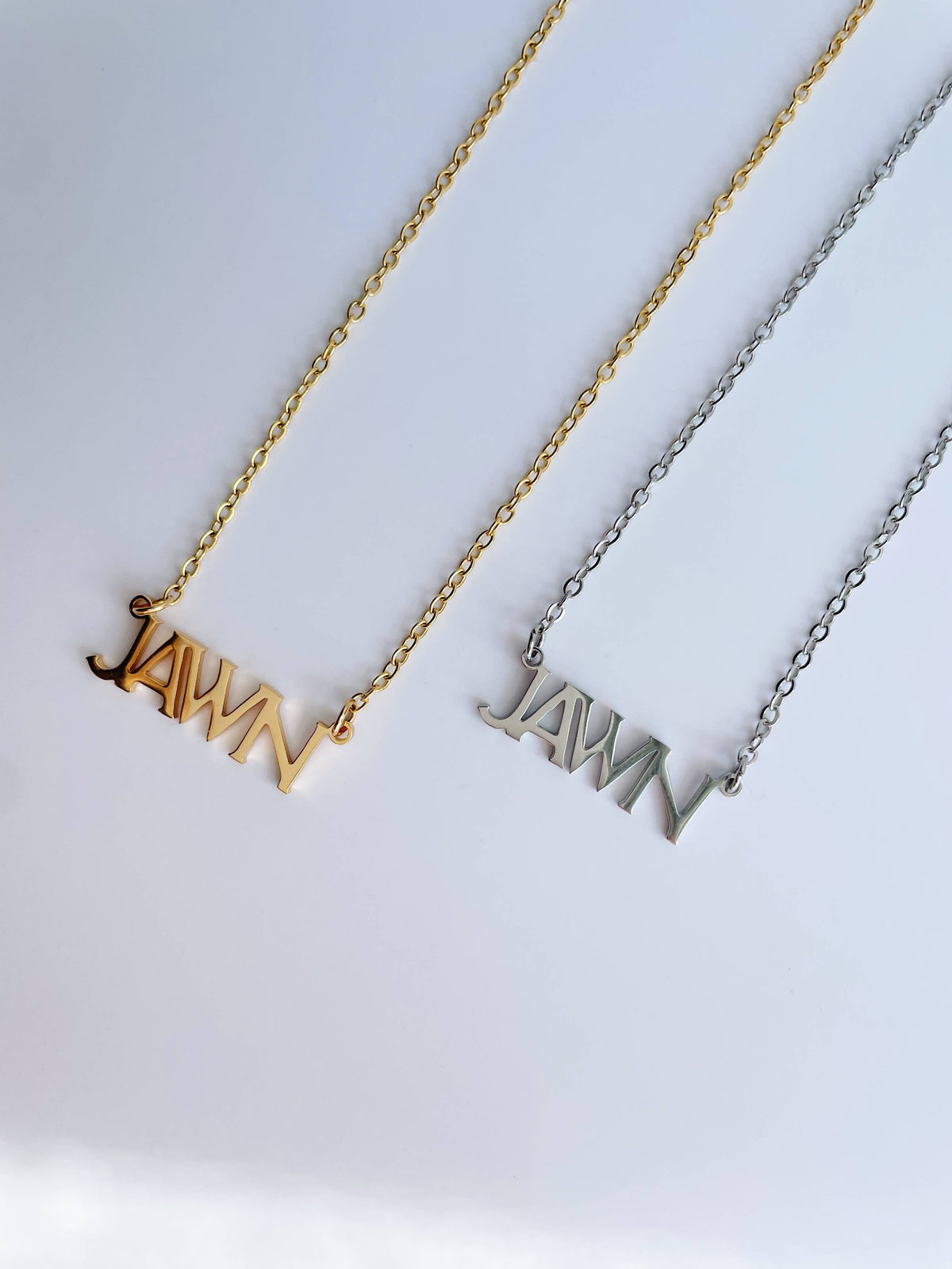 JAWN Necklace ~ Gold or Silver Philly themed Pendant