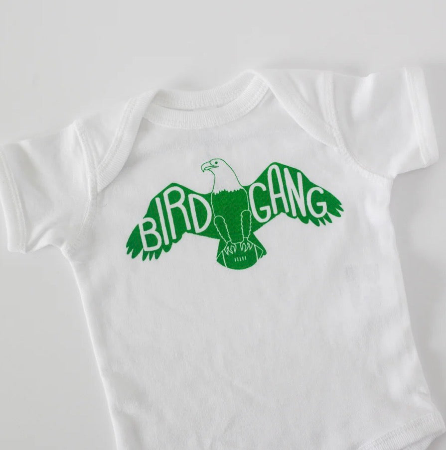 Bird Gang Baby Onesie