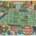 Map of Graduate Hospital, South of South, Philly 
