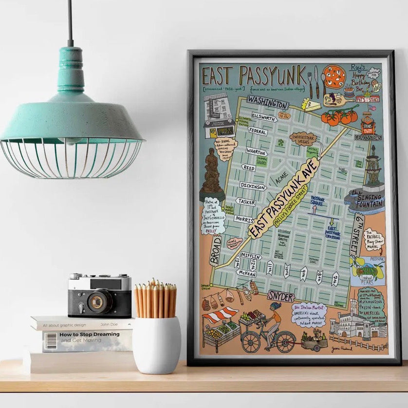 Map of East Passyunk