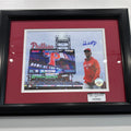 Don Mattingly Signed 8x10 Framed Phillies Photo