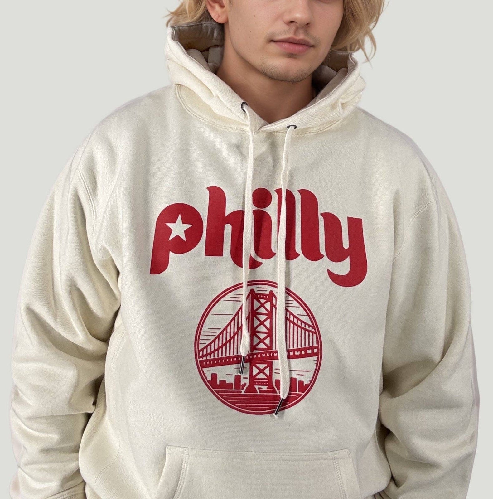 Retro Philly Bridge Hoodie