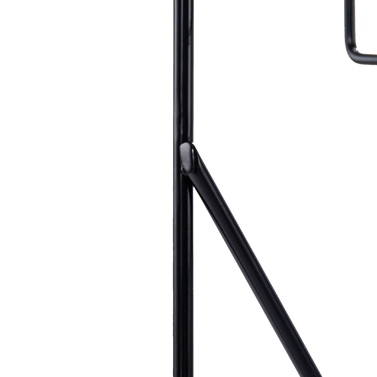 Black Floor-Standing Wire Rack - 46''H x 26 1/2''W x 31''D