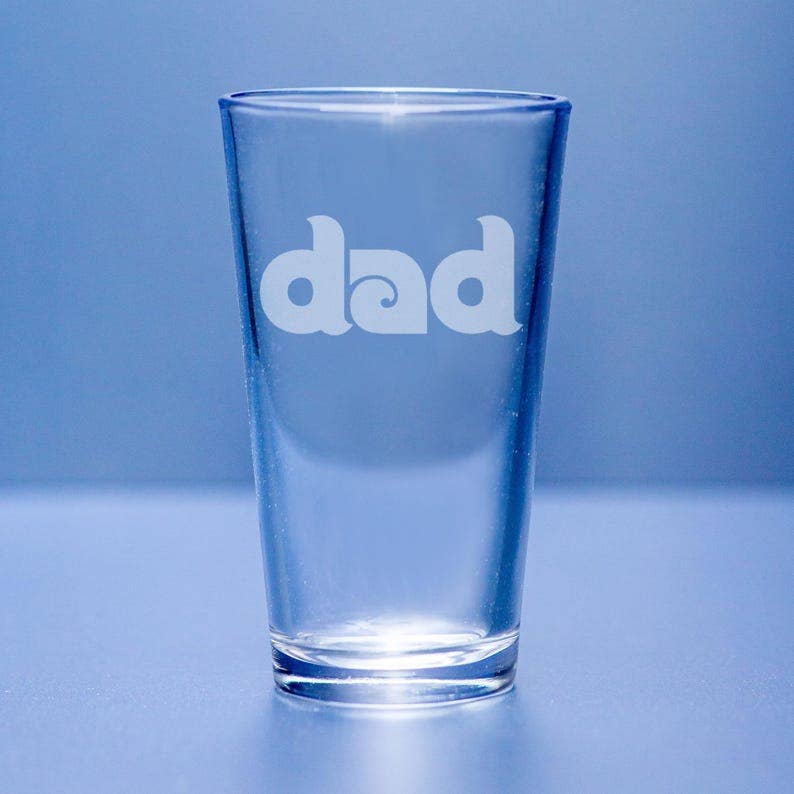 Philadelphia Baseball Dad Pint Glass