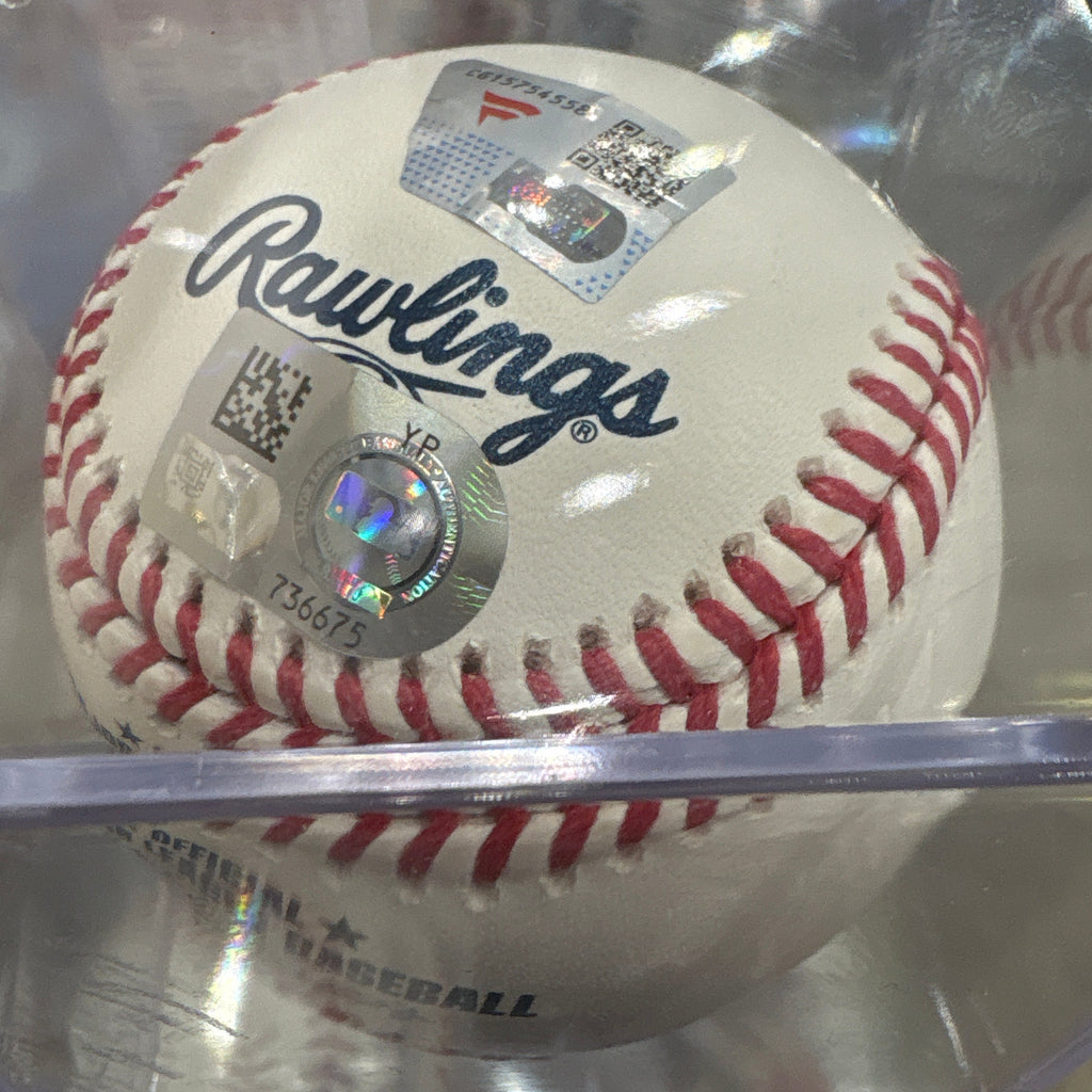 Bryce Harper Signed and Ring the Bell Inscribed Baseball