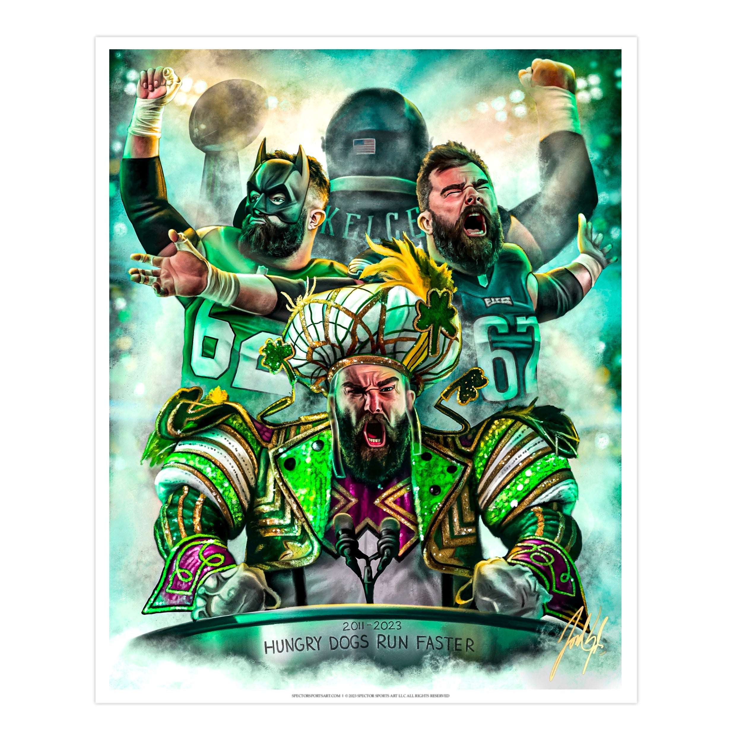 Jason Kelce "Hungry Dogs"