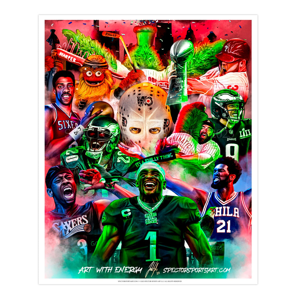 Philly Sports "Art With Energy"