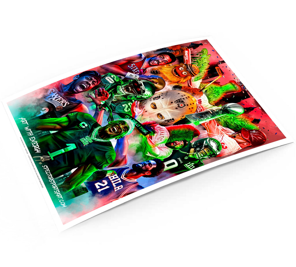 Philly Sports "Art With Energy"
