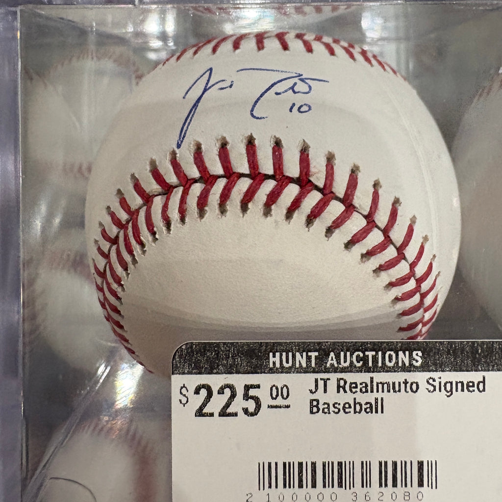 JT Realmuto Signed Baseball