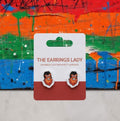 Gritty Stud Earrings