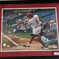 Bryson Stott Signed Phillies 16x20 Framed Photo (hitting)