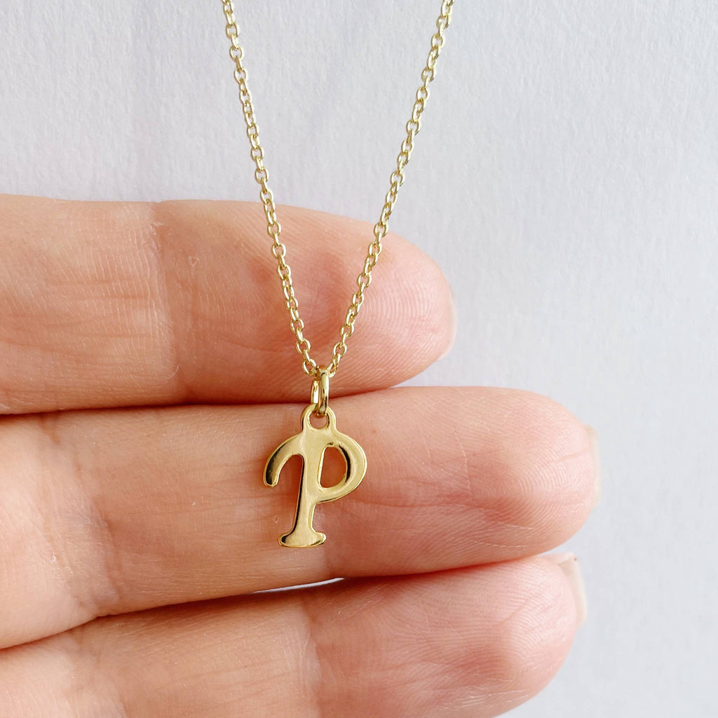 Phillies Necklace ~ Gold Plated Stainless Steel