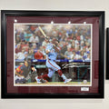 Kyle Schwarber Signed 16x20 Framed Photo (powder blue)