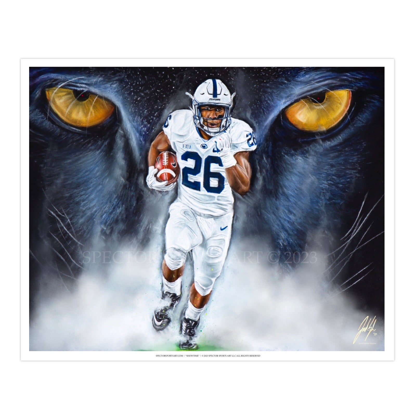 Saquon Barkley "A Lions Bark"