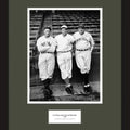 Legends of Summer - Lou Gehrig, Jimmie Foxx & Babe Ruth c.1930 - Framed