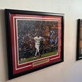 Bryce Harper Signed and Bedlam at the Bank Inscribed 16x20 Framed Photo