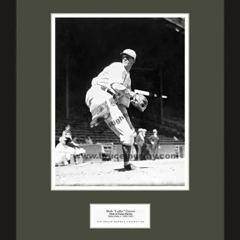 Bob “Lefty” Grove, Shibe Park, ca. 1925-33 - Framed