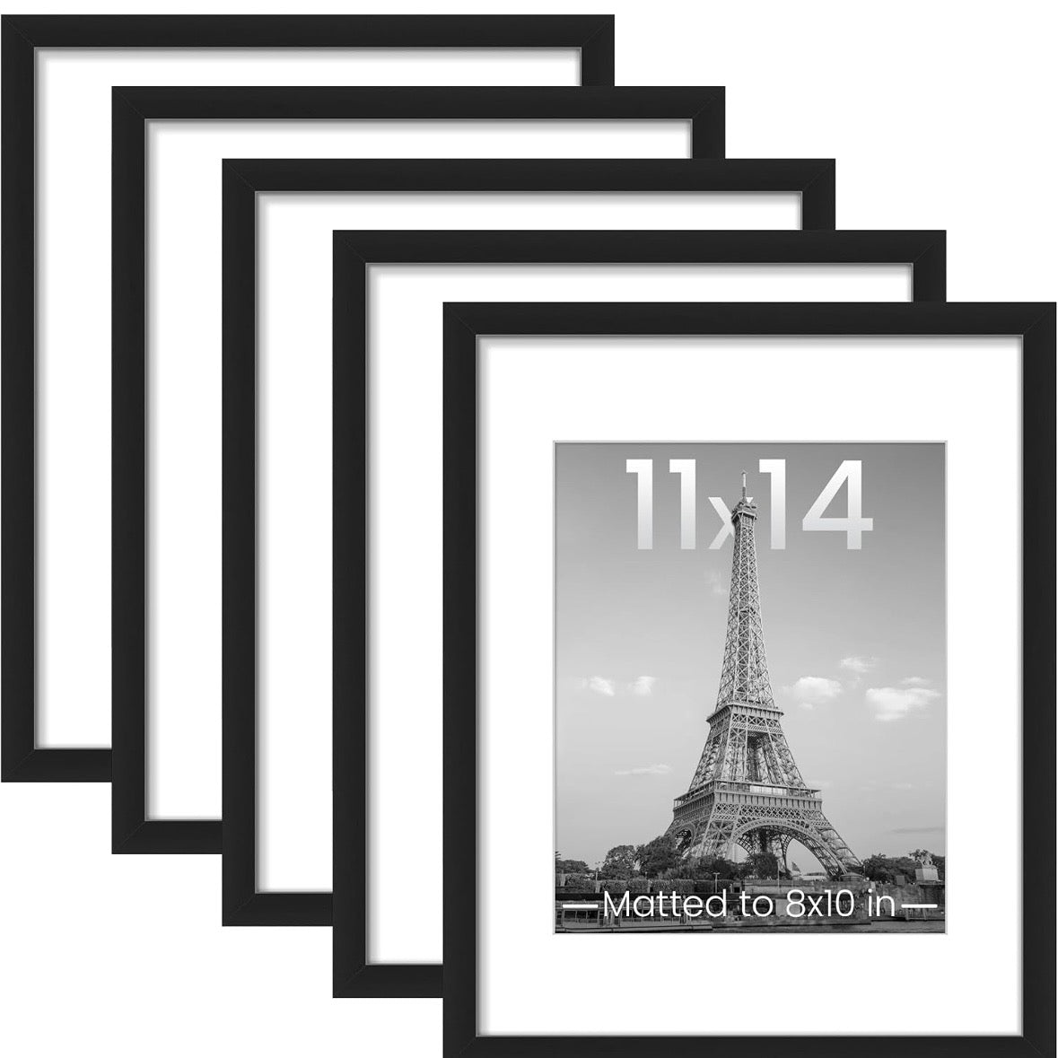 Art Print Frame, 11x14, also fits 8x10 with mat