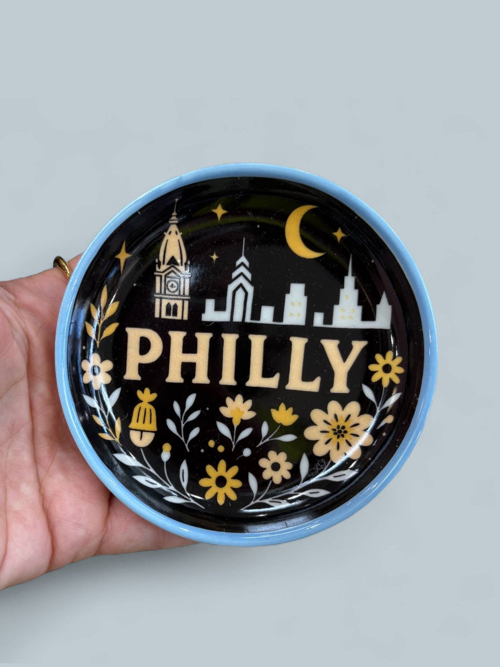 Philly Ceramic Trinket Dish for Jewelry