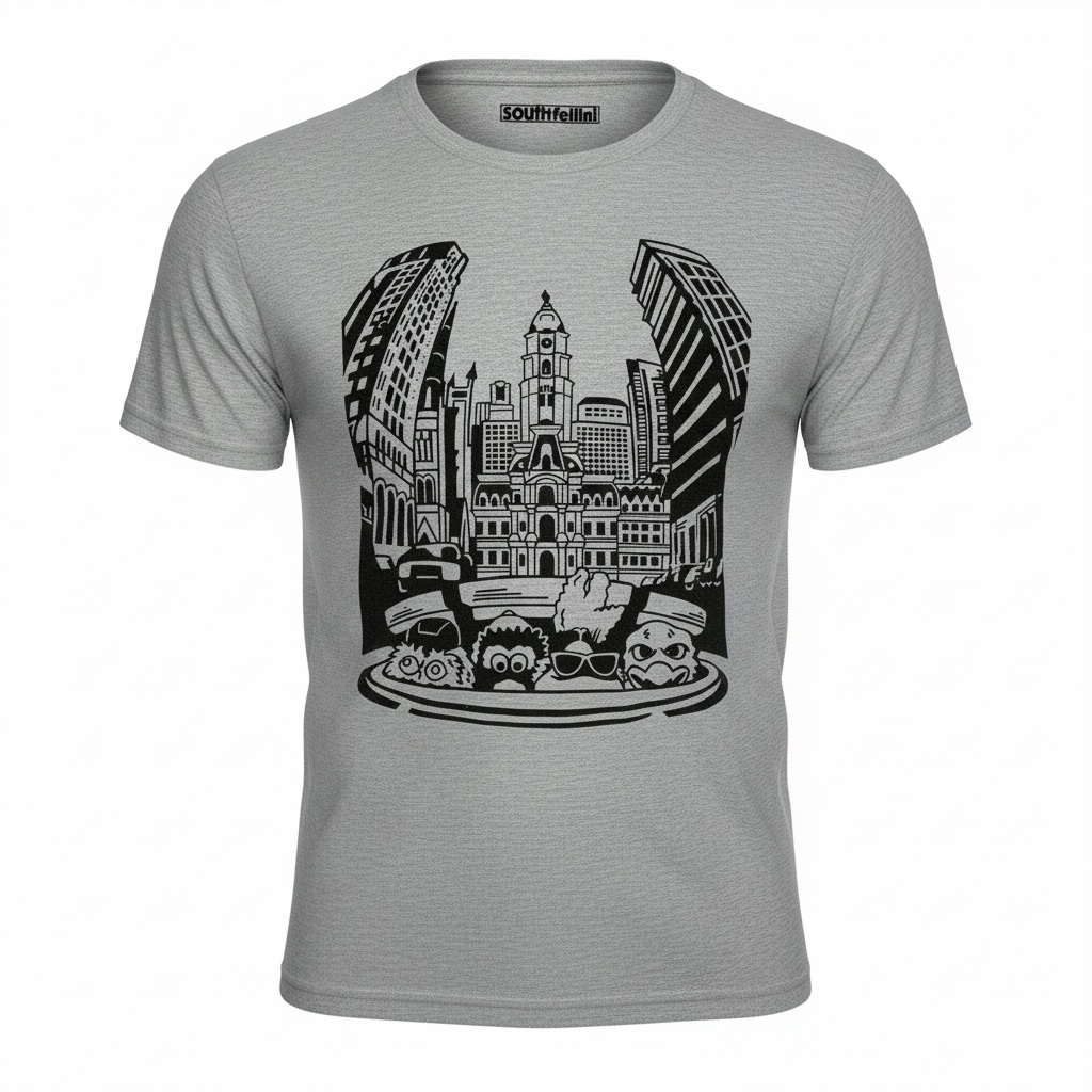 Mutant Mascots Tee Shirt (Grey)