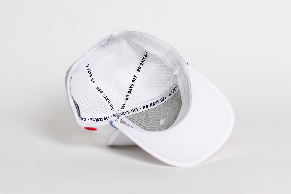 Philly Philly Dad Performance Rope Hat - White / Red