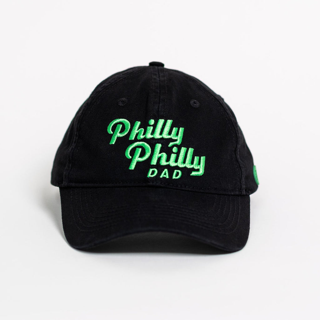 Philly Philly Dad Cotton Hat - Black