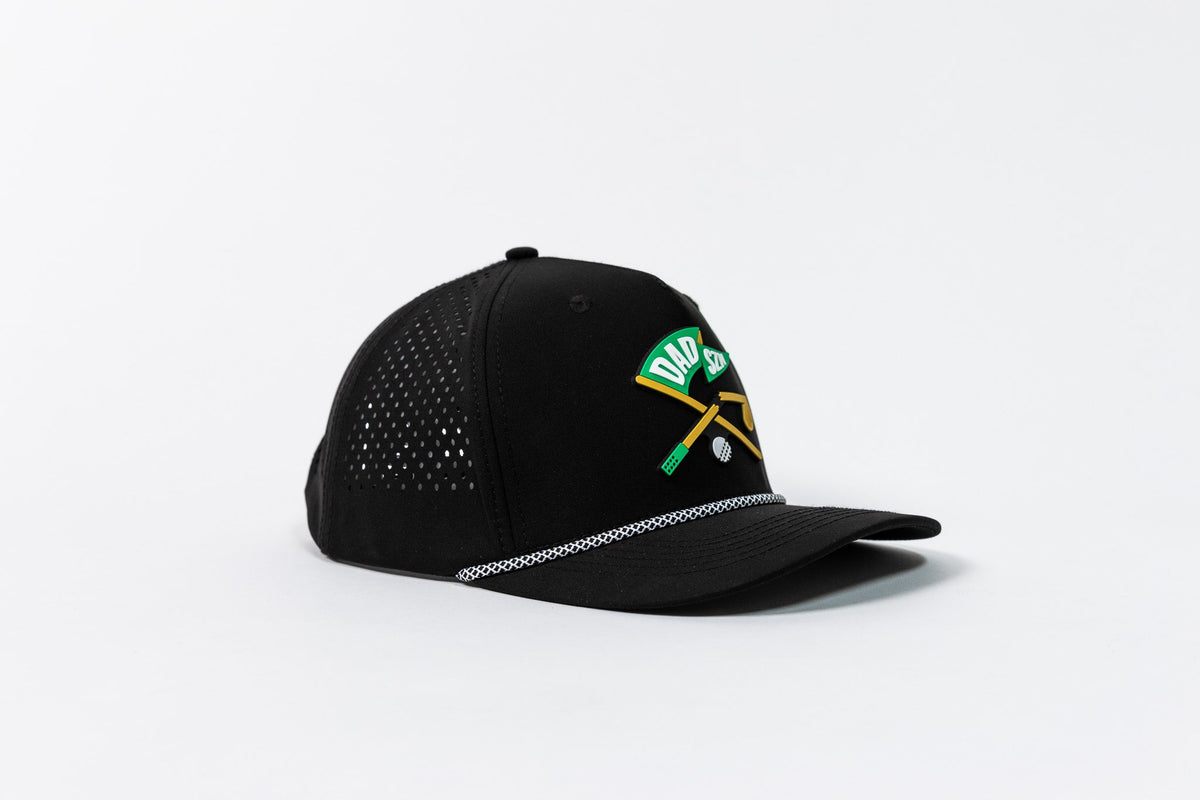 DAD SZN Golf Rope Hat - Black