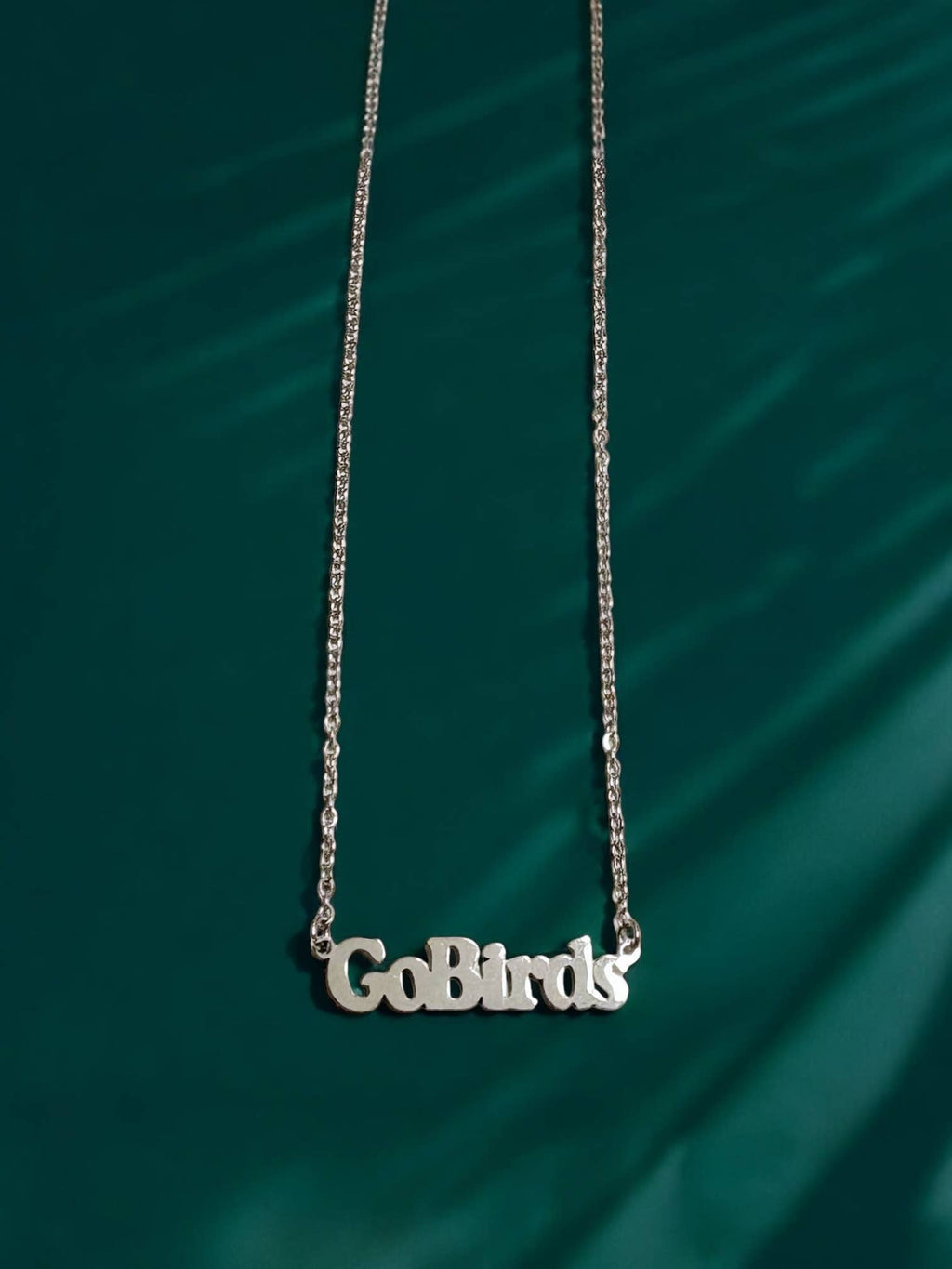 Go Birds Charm Necklace ~ Gold or Silver