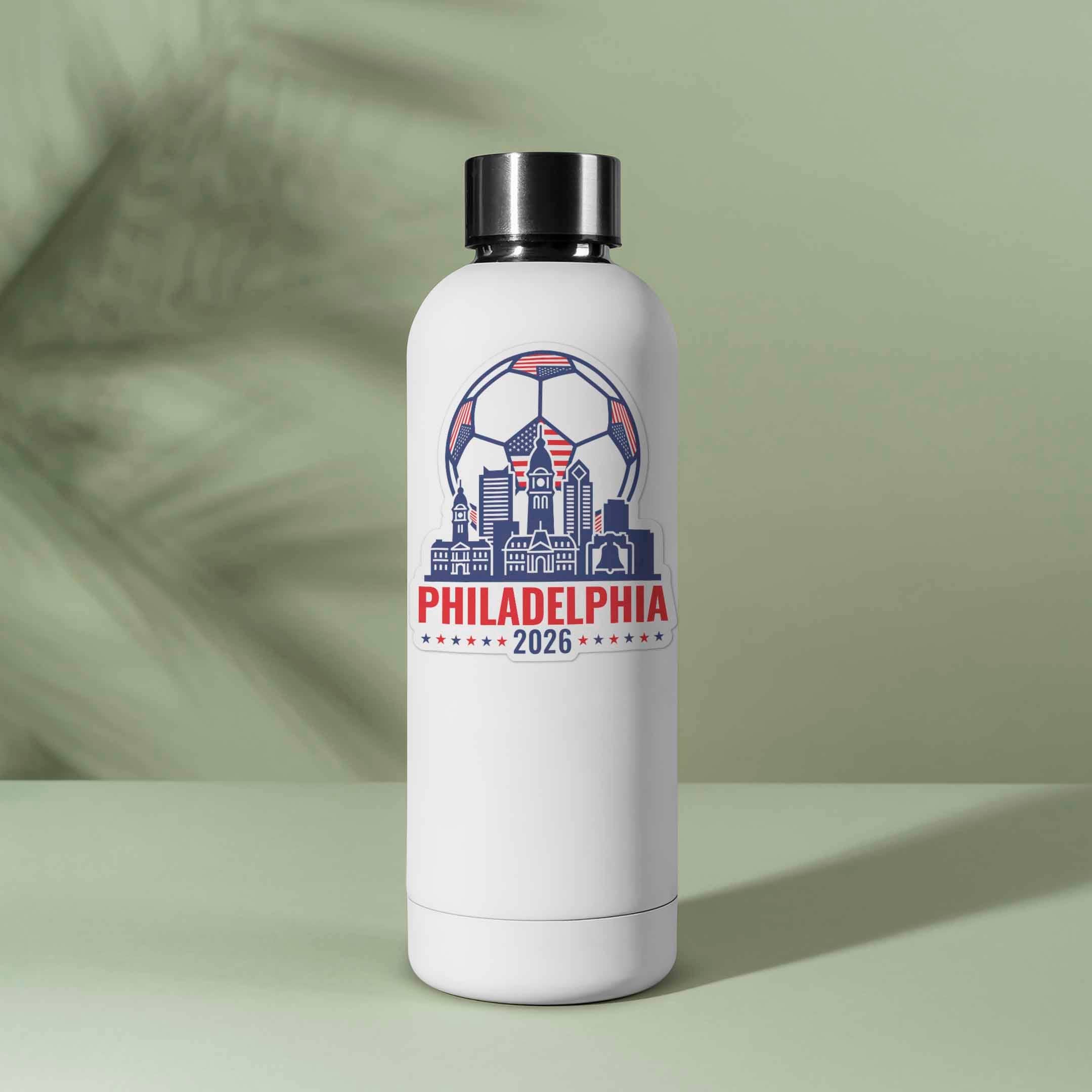Philadelphia USA Soccer Sticker - Philly PA Sports Decal