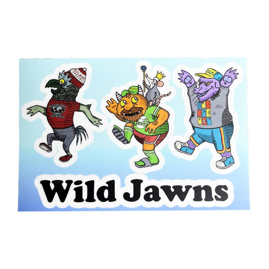 Wild Jawns Sticker Sheet
