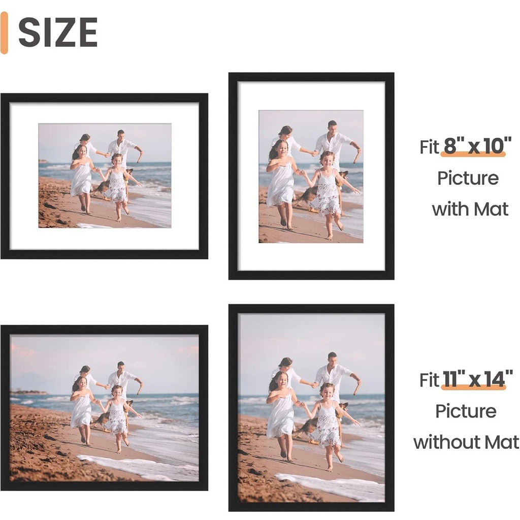 Art Print Frame, 11x14, also fits 8x10 with mat