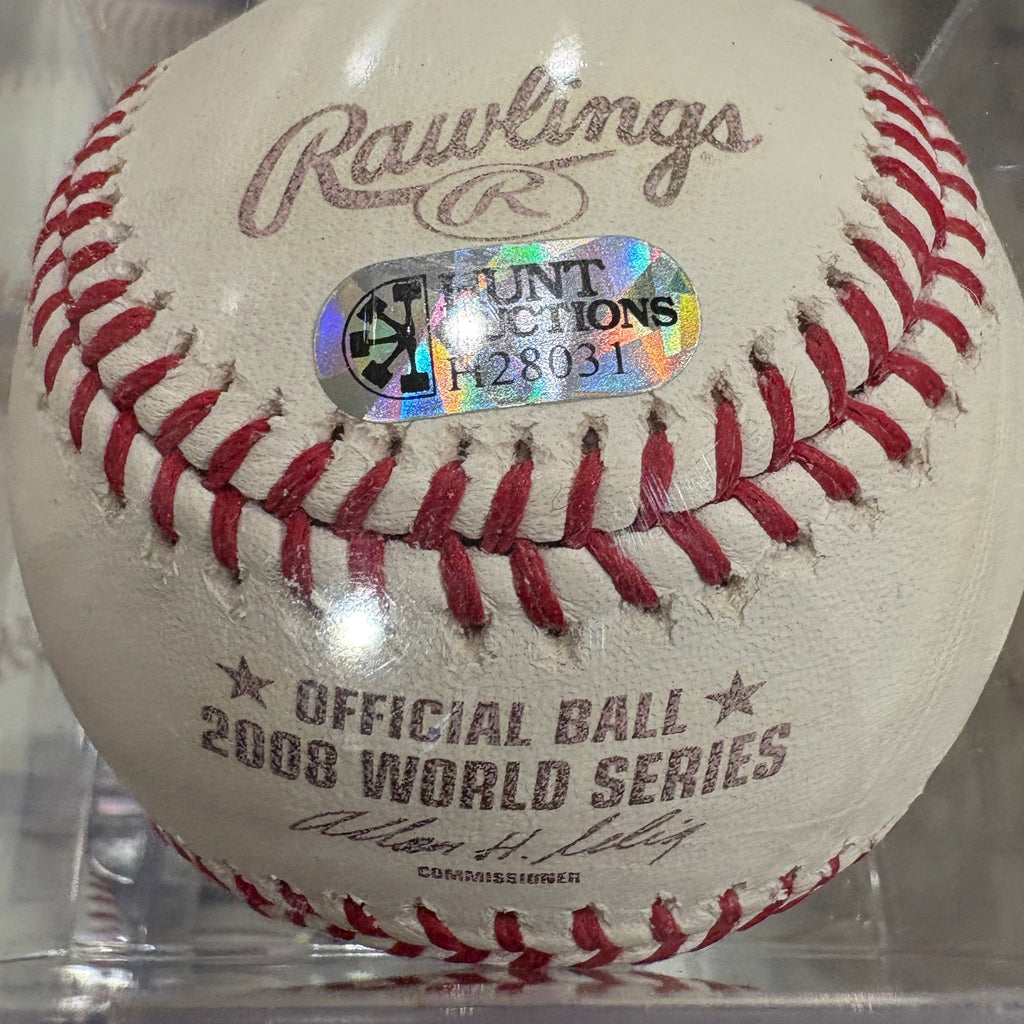 Jayson Werth Signed and Inscribed Baseball