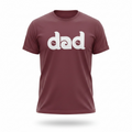 Philly Baseball Dad Tee - Burgundy