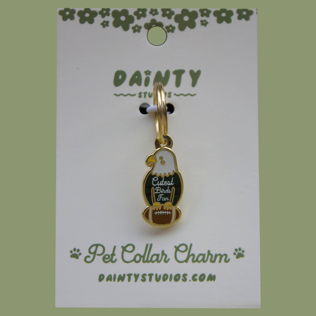 Cutest Birds Fan Eagle Pet Collar Charm