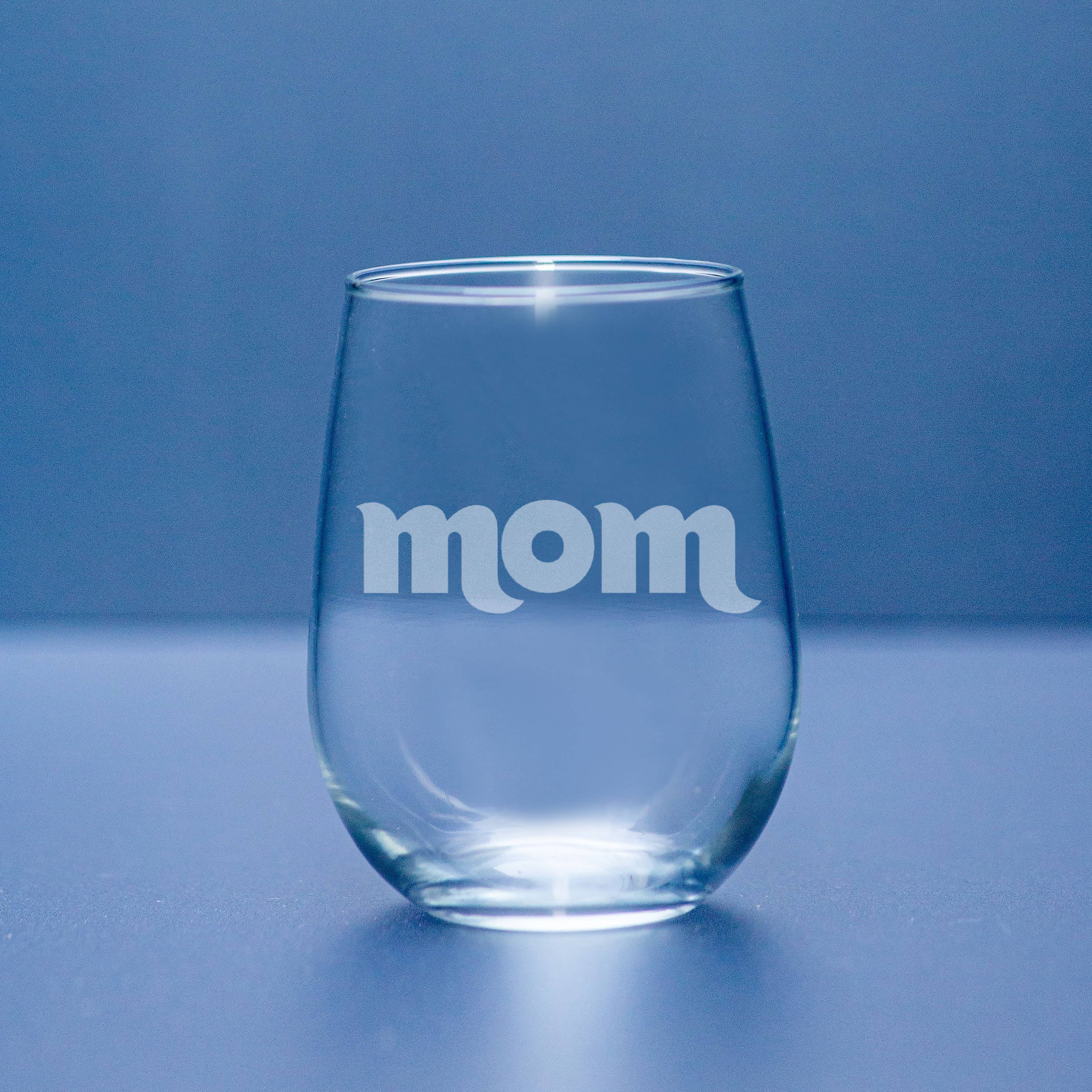 Philadelphia Baseball Mom Wine Glass