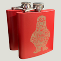 Phanatical Philly Flask / Custom Engraved Philadelphia Doodle Flask