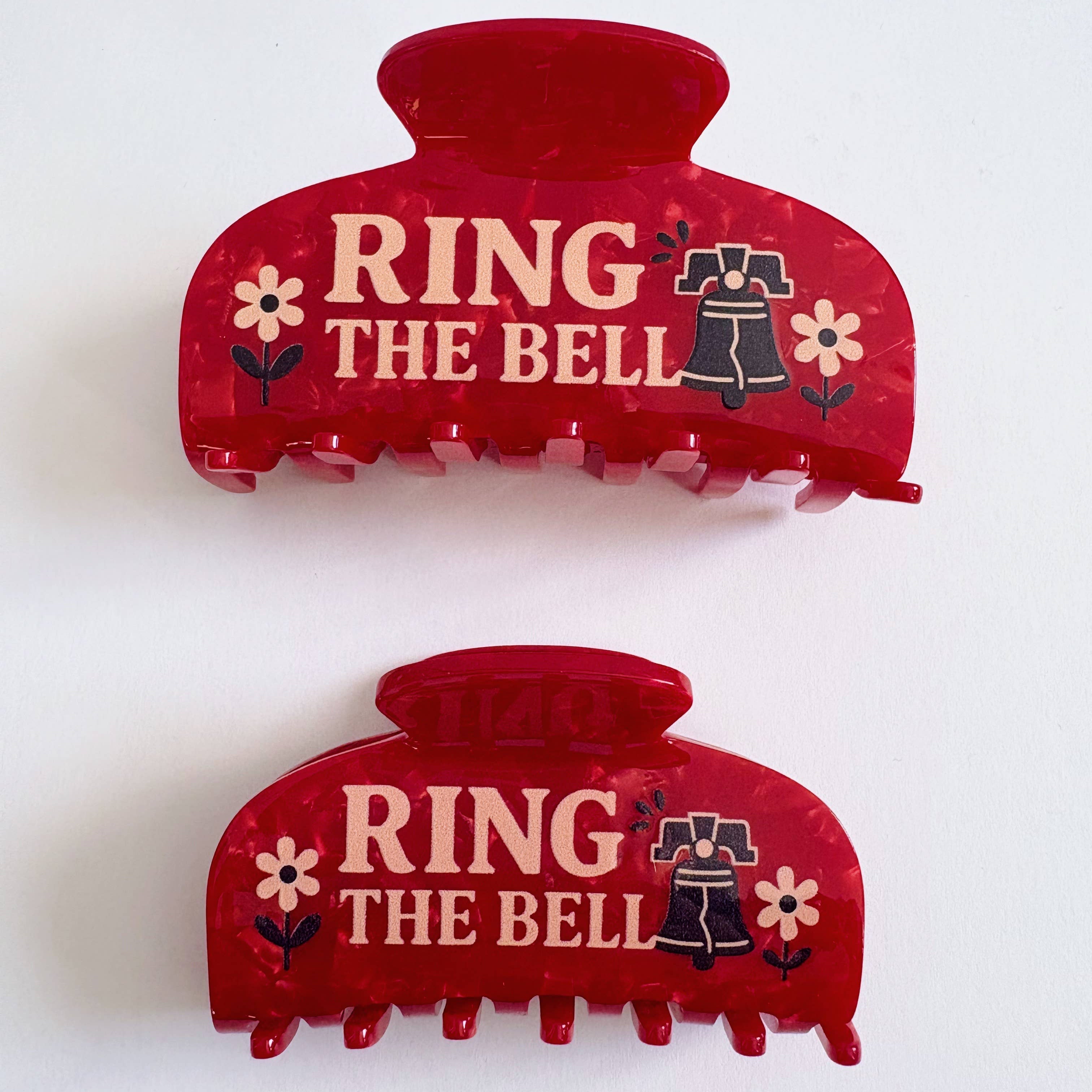 Ring the Bell Red Hair Claw Clip ~  Philadelphia