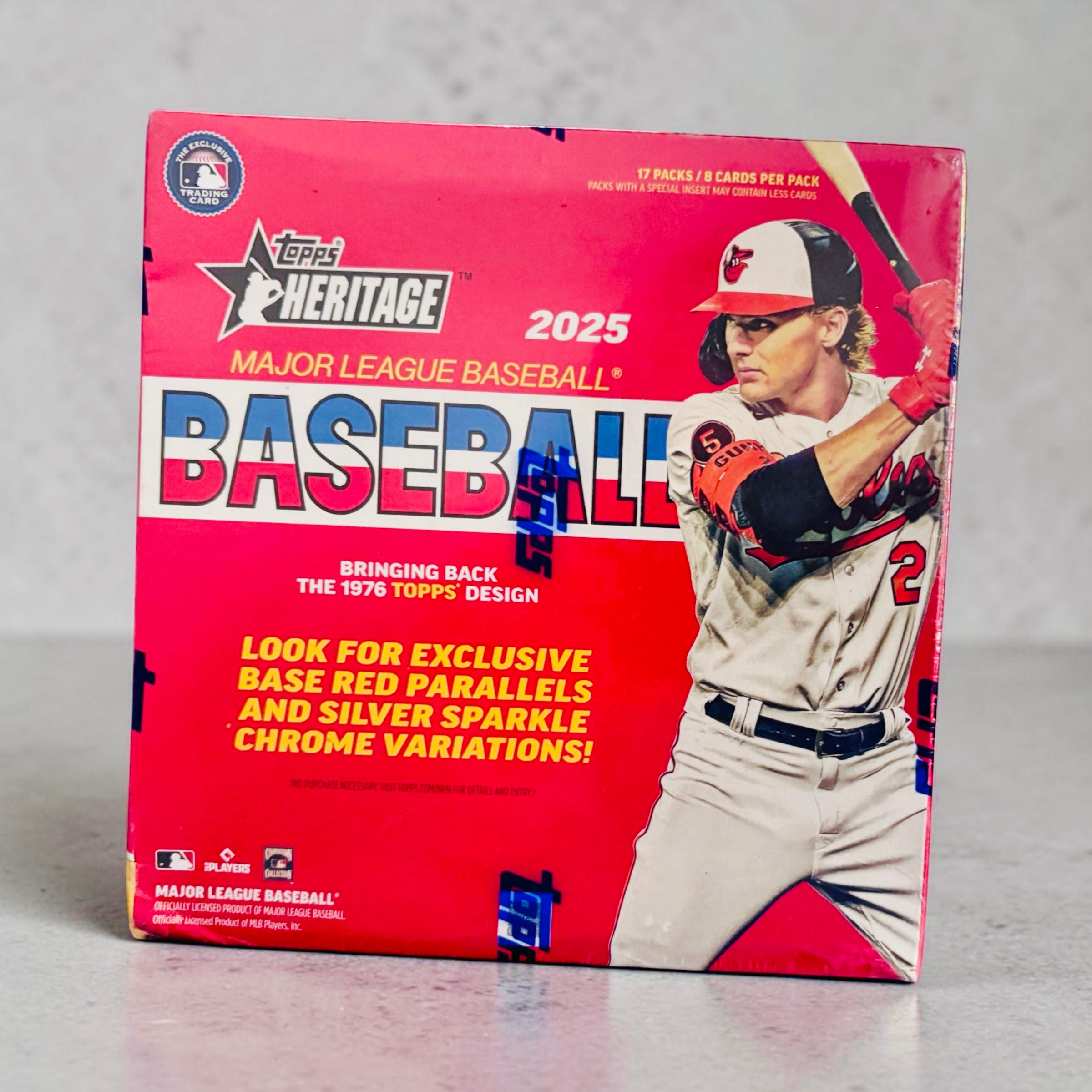 Baseball card pack - Topps Heritage 2025