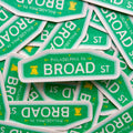 Broad Street Philadelphia Sticker