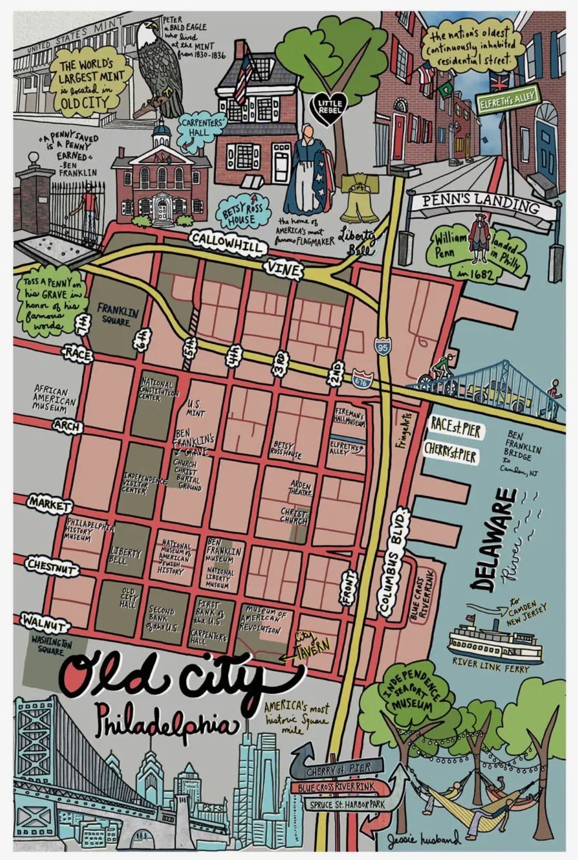 Map of Old City