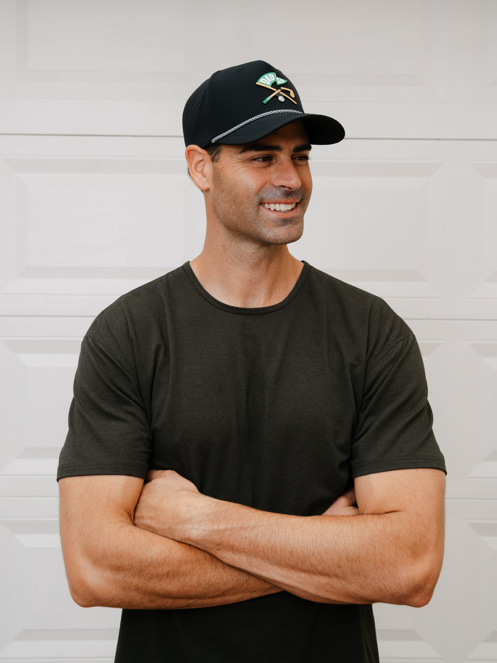 DAD SZN Golf Rope Hat - Black