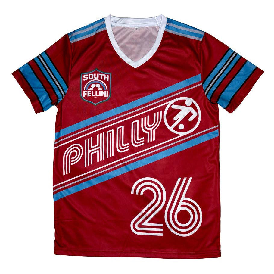 Philly World Cup Soccer Jersey (Maroon)