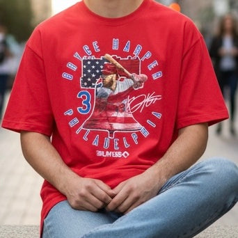 Bryce Harper Philadelphia Liberty Bell Tee