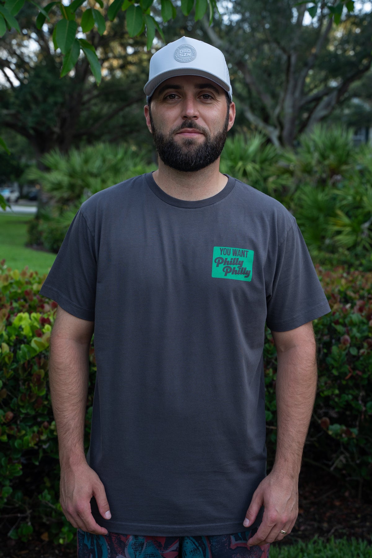 The Philly Tee - Charcoal