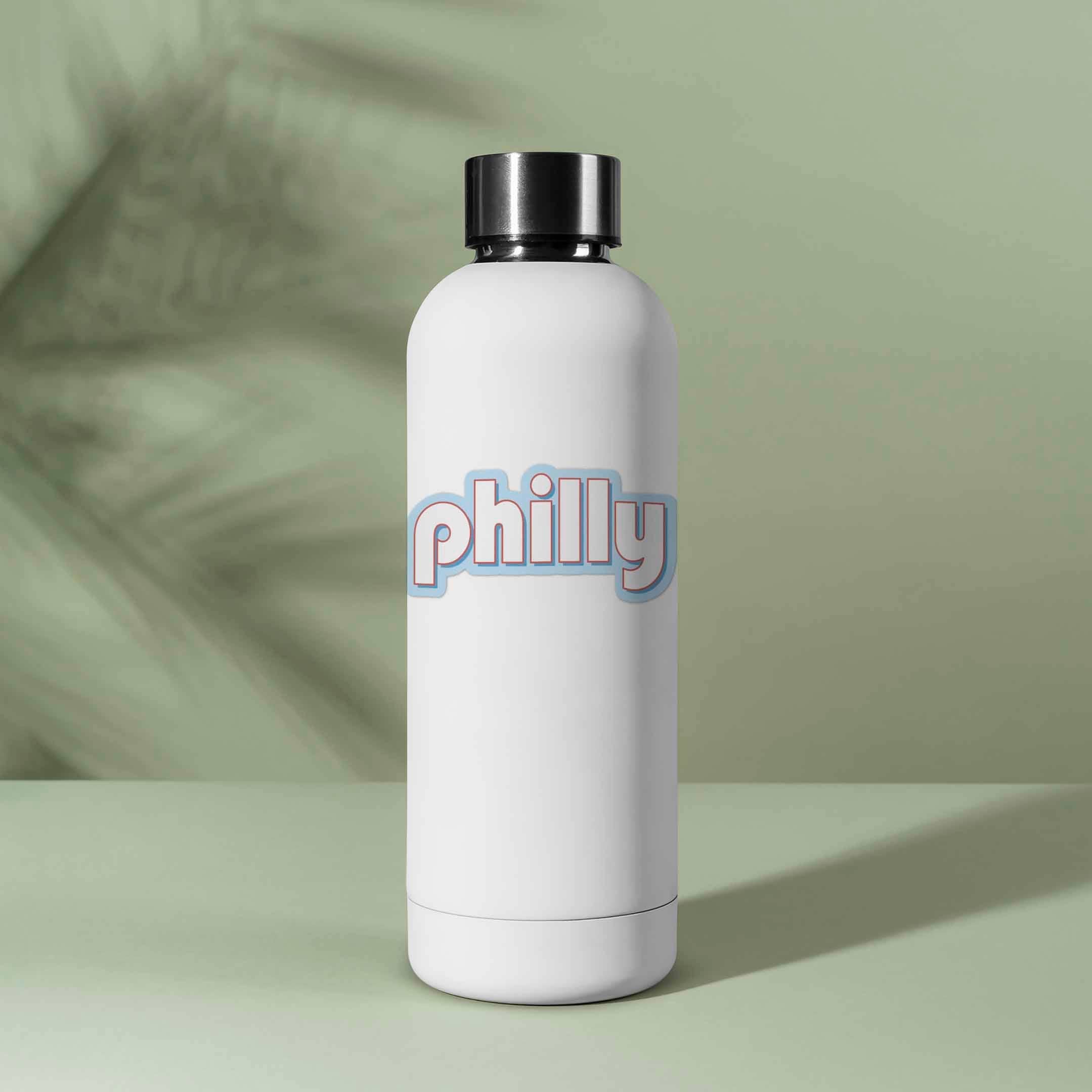 Retro Philly Sticker - Philadelphia Decal for Hydroflask