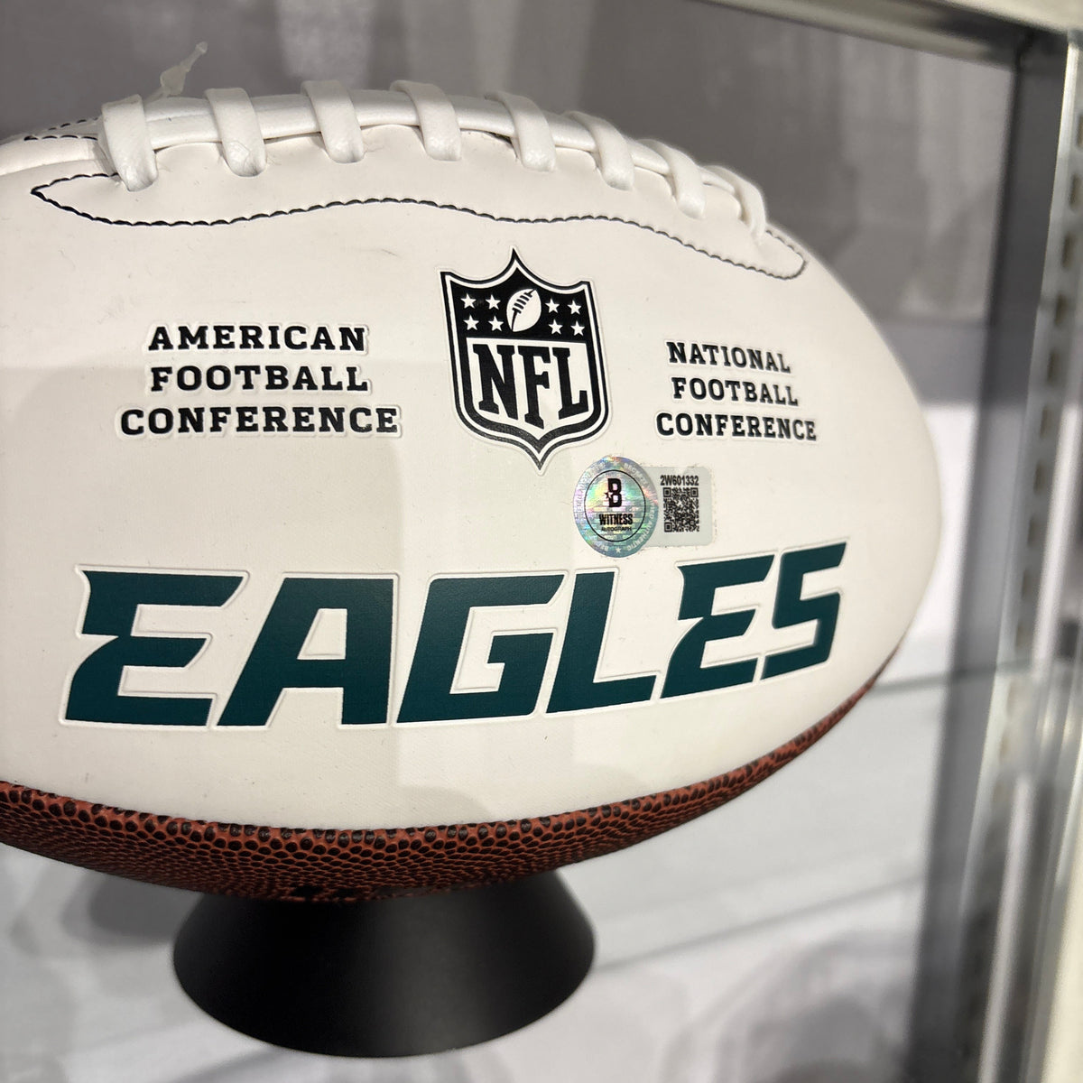 Darius Slay Signed Eagles White Panel Football