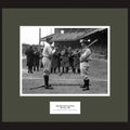 Babe Ruth and Lou Gehrig, 1932 - Framed